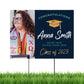 Personalized Graduation Yard Sign with Metal Stakes Class of 2023