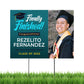 Personalized Graduation Yard Sign with Metal Stakes Class of 2023